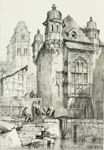 Art Institute Chicago Prints: Coblence, 1833. Creator: Samuel Prout