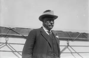 Col. Roosevelt on S.S. VANDYCK, c1910-1915 Print