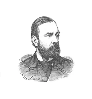 Monochrome Print Collector Prints: Colonel Goodenough, Commanding the Royal Artillery, c1882