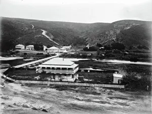 Colonial Architecture Prints: Colonial Settlement - location unknown. Creator: Unknown