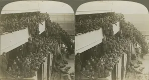 Colored Soldiers who covered themselves with glory in France, returning to US Colored Soldiers who covered themselves with glory in France, returning to US
