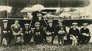Commander Samson of the Royal Flying Corps Print