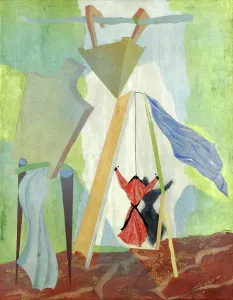Surrealism Prints: Print of Composition, 1932 Oil on paper