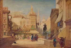 Norwich School Artist Prints: Composition Called Toledo, 1923. Artist: John Sell Cotman
