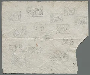 Compositional Sketches Print after Raphael, c. 1800