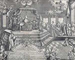 Conclusion of the Coronation of Empress Catherine I on 6 May 1724, 1724 Conclusion of the Coronation of Empress Catherine I on 6 May 1724, 1724
