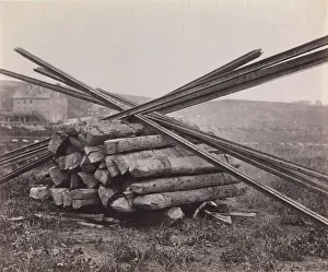 Confederate Method of Destroying Rail Roads at McCloud Mill, Virginia, 1863 Confederate Method of Destroying Rail Roads at McCloud Mill, Virginia, 1863