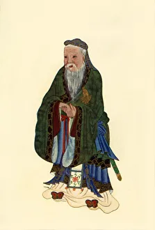 Confucius: Teacher and Philosopher, 1922. Creator: Unknown Confucius: Teacher and Philosopher, 1922. Creator: Unknown