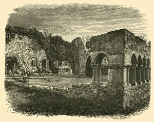 Cassell And Company Engravings Prints: Cong Abbey, 1898. Creator: Unknown