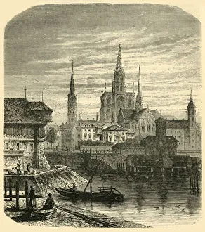 Cassell's Illustrated Universal History Prints: Constance, 1890. Creator: Unknown