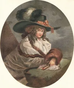 The Connoisseur Magazine Print Prints: Constantia, c1788