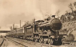 British Steam Locomotives Prints: Down Continental Pullman Limited Express, c1920s. Creator: Unknown