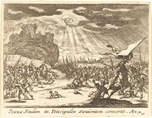 Jacques Callot's "Conversion of Paul" Print, 1635