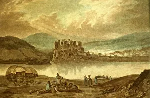 North Wales Coast Prints: Conway Castle, (c1900). Creator: Unknown