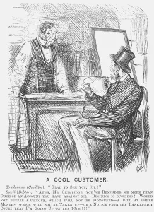 A Cool Customer Print, 1871