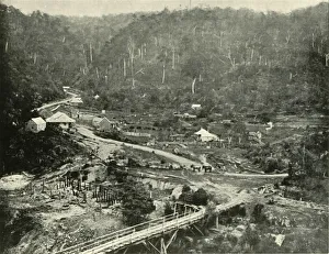 Copper Mines, Walhalla, 1901 Print