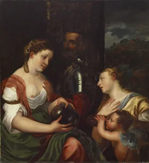 Copy of Titian's Allegory, Print after 1833