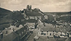 Corfe Castle Dorset Prints: Corfe Castle, Dorset, c1910