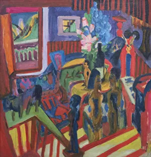Ernst Ludwig Kirchner Prints: Corner of the studio, 1920. Creator: Kirchner, Ernst Ludwig (1880-1938)