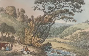 A Cornish View Print, 1810