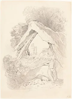 Cottage at Diss Print, Norfolk England