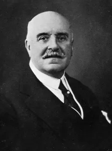 Monochrome Male Portraits Prints: Count Albert De Dion, (c1930s?)