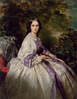 Countess Alexander Nikolaevitch Lamsdorff (Maria Ivanovna Beck, 1835-1866), 1859. Creator Countess Alexander Nikolaevitch Lamsdorff (Maria Ivanovna Beck, 1835-1866), 1859. Creator