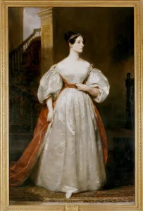 Countess Augusta Ada Lovelace (1815-1852), English mathematician and writer. Artist: Margaret Carpenter Countess Augusta Ada Lovelace (1815-1852), English mathematician and writer. Artist: Margaret Carpenter