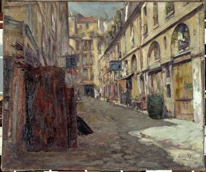 Impressionism In France Prints: Cour de Dragon, c1901. Creator: Victor Marec