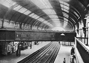 The course of the Westbourne Aqueduct over Sloane Square Station, London, 1926-1927 The course of the Westbourne Aqueduct over Sloane Square Station, London, 1926-1927