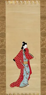 Applied Arts Of Asia Prints: Courtesan, 1750 / 75. Creator: Unknown