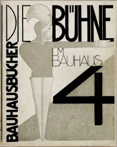 Cover design The stage at the Bauhaus (Die Bühne im Bauhaus), 1925 Cover design The stage at the Bauhaus (Die Bühne im Bauhaus), 1925