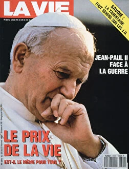 Images Dated 13th January 2007: Front cover of La Vie, Febuary 1991