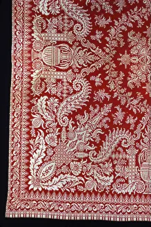 Coverlet, New York, 1850/55. Creator: Unknown Coverlet, New York, 1850/55. Creator: Unknown