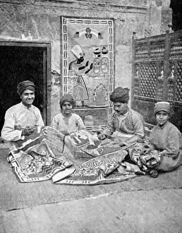 Craftsmen, Cairo, Egypt, Africa, 1936.Artist: Donald McLeish Craftsmen, Cairo, Egypt, Africa, 1936.Artist: Donald McLeish