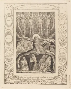 British Heritage Prints: The Creation, 1825. Creator: William Blake