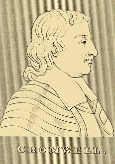 Cromwell, (1599-1658), 1830. Creator: Unknown Cromwell, (1599-1658), 1830. Creator: Unknown