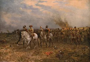 Cromwell at Marston Moor, 1909, (c1930). Creator: Ernest Crofts Cromwell at Marston Moor, 1909, (c1930). Creator: Ernest Crofts