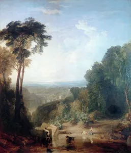 Crossing the Brook, c1815. Artist: JMW Turner Crossing the Brook, c1815. Artist: JMW Turner