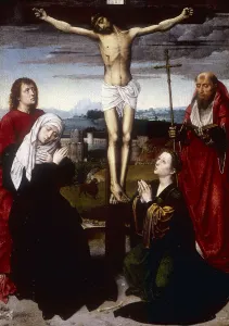 Crucifixion, early 16th century. Artist: Gerard David Crucifixion, early 16th century. Artist: Gerard David