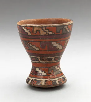 Ancient Geometric Pattern Print, 180 B.C./A.D. 500