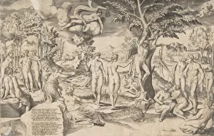 Cupid in the Elysian Fields, 1563 Print