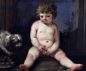Private Collection Fine Art Prints: Cupid peeing
