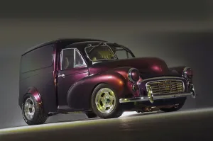 Morris Minor Van Custom Print - Classic Car Heritage Image