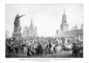 Czar Alexander II, Moscow, (september 1856), 1900 Czar Alexander II, Moscow, (september 1856), 1900