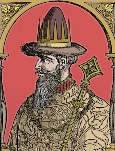 The Czar Ivan the Terrible, 1590, (1903). Artist: Hans Wengel The Czar Ivan the Terrible, 1590, (1903). Artist: Hans Wengel