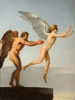 Daedalus and Icarus, 1799 Print from the Louvre Collection