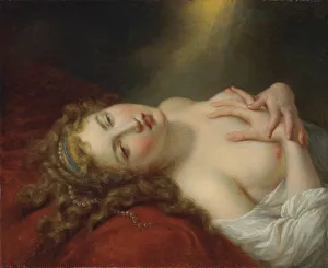 French Neoclassical Painting Prints: Danaë
