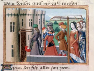 The Dauphin returns to Paris, June 1418, (1484) The Dauphin returns to Paris, June 1418, (1484)