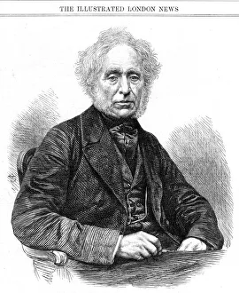 British Scientist Biography Prints: David Brewster, Scottish physicist, 1868